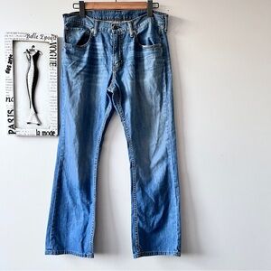 Men's Levi’s Western 527 Bootcut Blue Jeans Denim Size 34X30